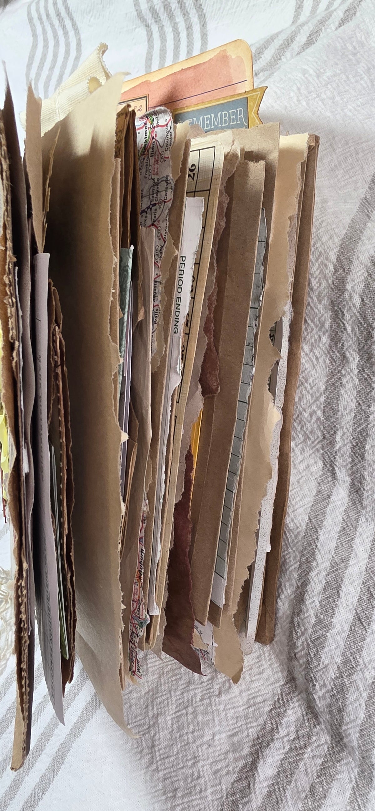 Paper bag junk journal