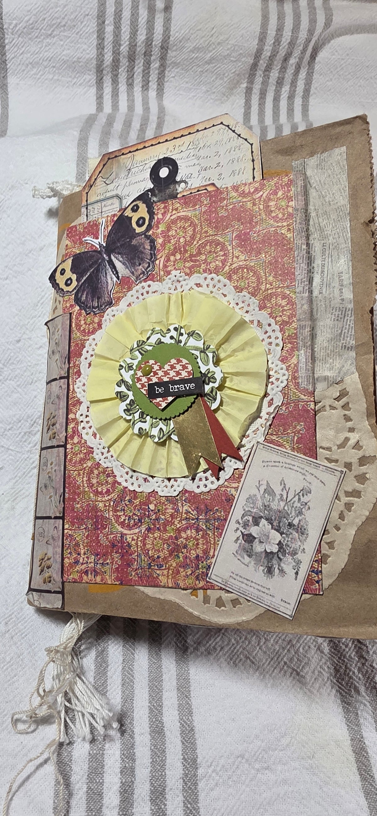 Paper bag junk journal