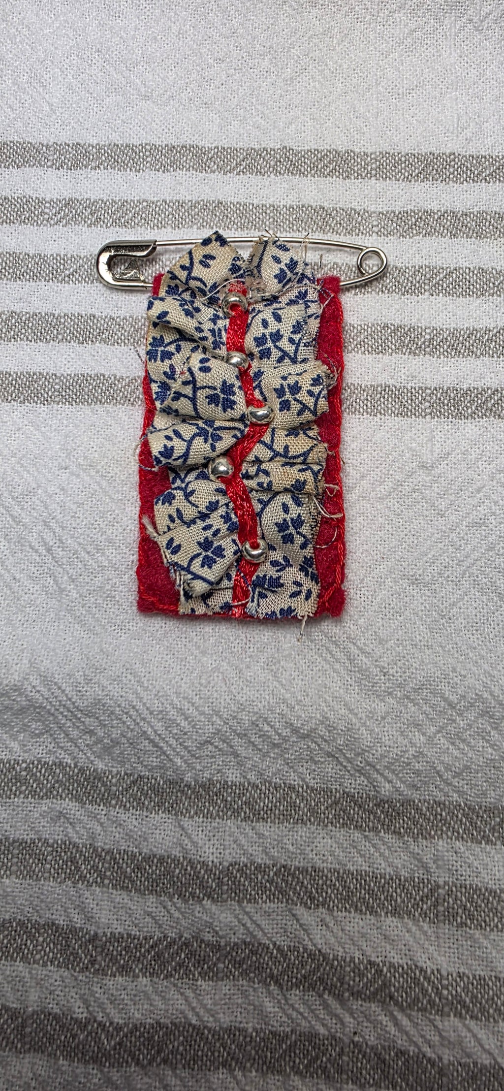 Slow Stitch Brooch