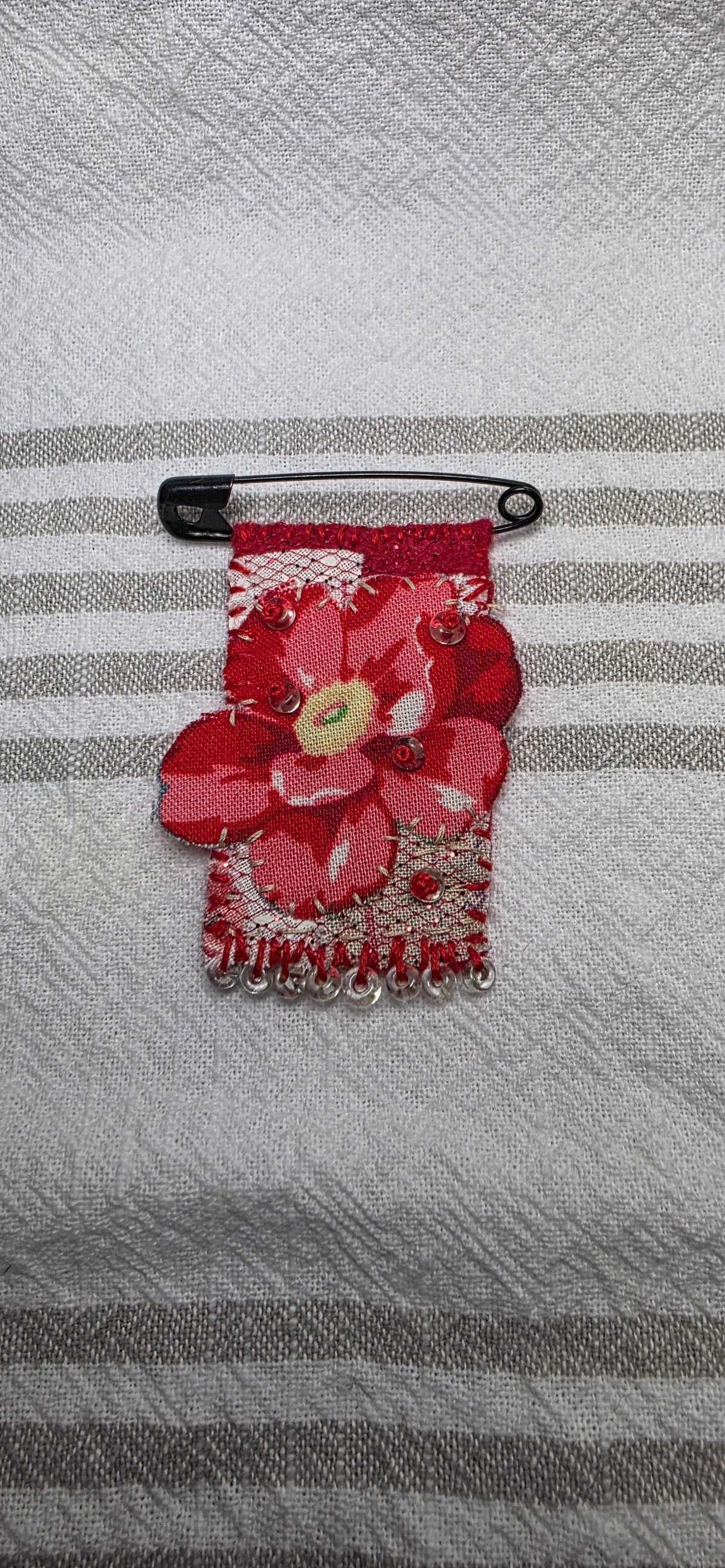 Slow Stitch Brooch